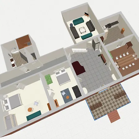 Апартаменты Nordseeestate - Unter Reet Mit Sauna